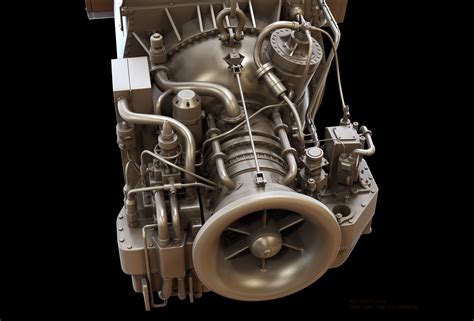 colin adair agt  turbine tank engine