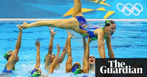 London 2012 Olympics Synchronised Swimming Team Final In