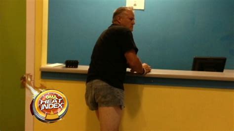 dad wears short shorts to teach daughter a lesson video abc news