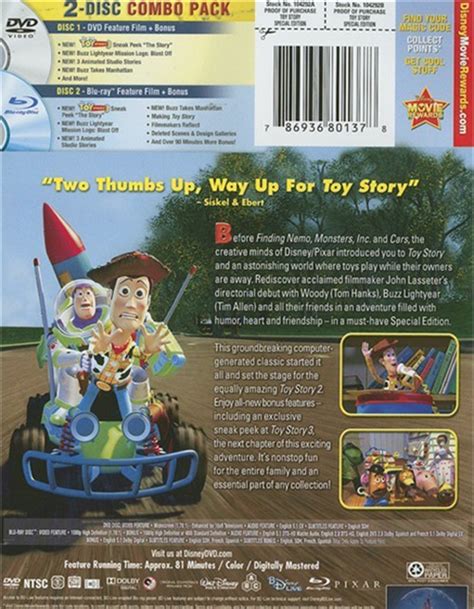 toy story special edition dvd case blu ray 1995 dvd empire