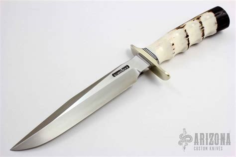 model   stag finger grooves arizona custom knives