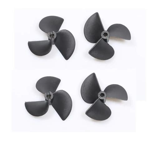 pairs cw ccw  blades propellers mm dual motors nylon props fit mm shaft  rc