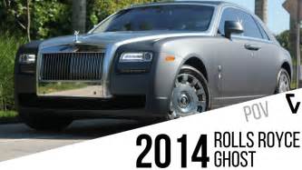 rolls royce ghost series  pov test drive rolls