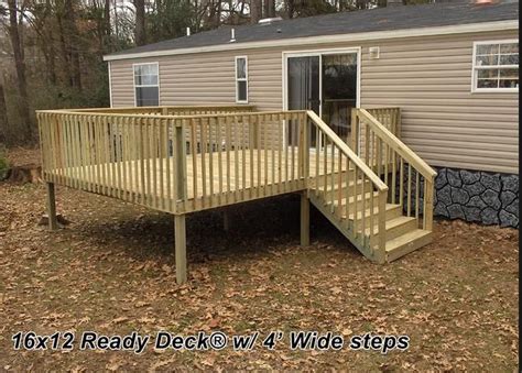 ready deck gallery ready decks manufactured home porch mobile home deck mobile home porch
