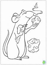 Dinokids Ratatouille Close Coloringdisney sketch template