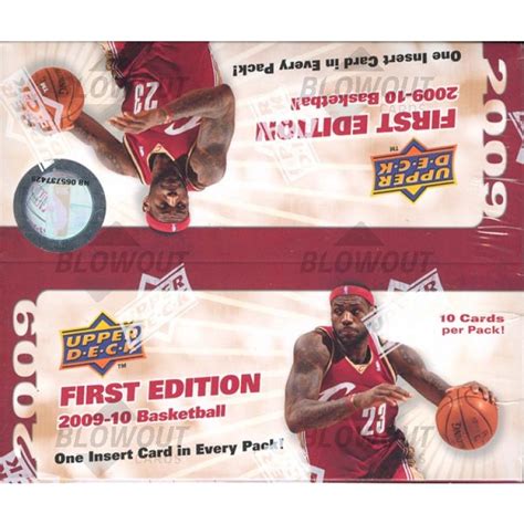 2009 10 Upper Deck First Edition Basketball Box