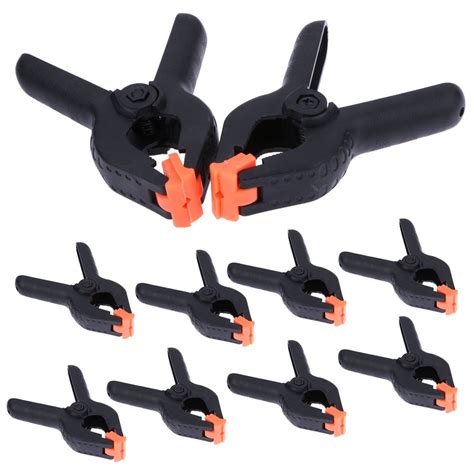 pcs universal spring toggle clamps   plastic nylon diy woodworking spring clamps