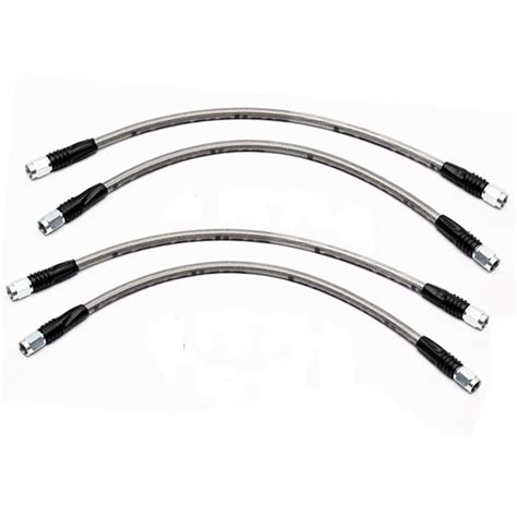 stainless brake lines extended custom length  fittings rim fitment specialists