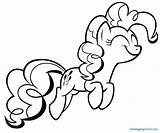 Pie Coloring Pinkie Pages Pony Little Getcolorings Color sketch template