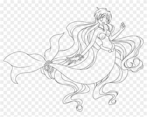 beautiful mermaid realistic mermaid coloring pages jantonio ferreira