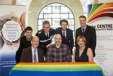 Dmu Shows Its Support For Leicesters Lgbt Centre