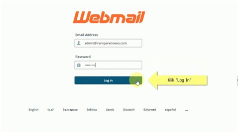 tutorial login email domain webmail youtube