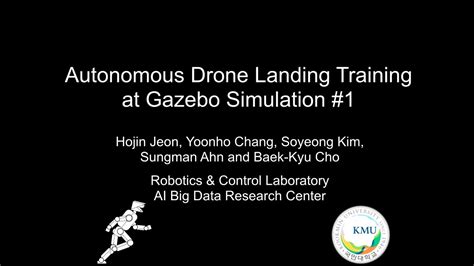 autonomous drone landing  gazebo simulation  youtube