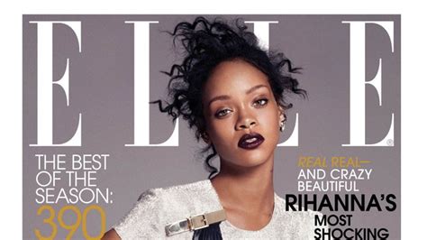 Rihanna Covers Us Elle Magazine S December Issue Capital