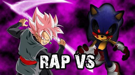 Rap De Goku Black Vs Sonic Exe [2020] Rap Vs 👊 Dragon