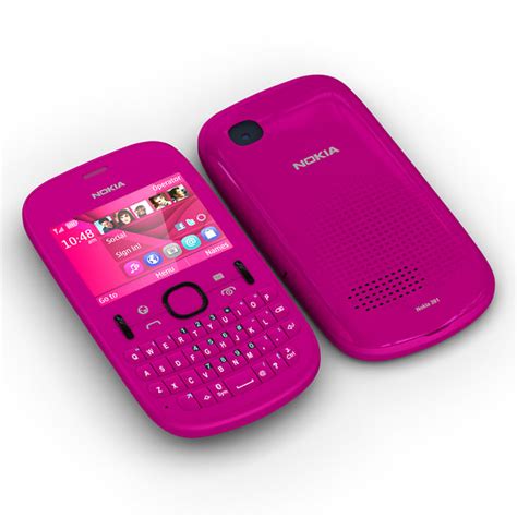 Maya Nokia Asha 201 Pink