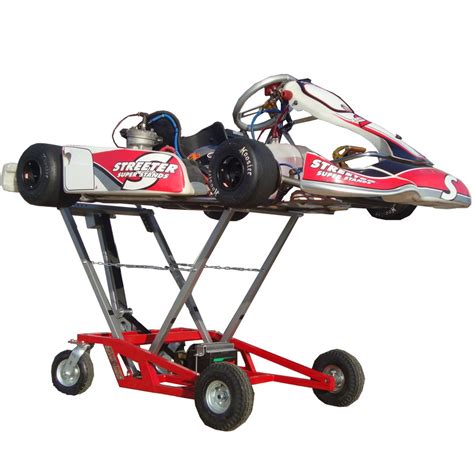 streeter electric super lift racing  kart stand  shipping