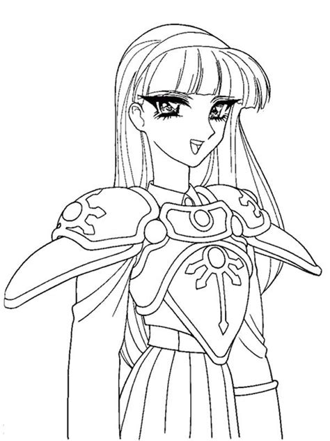 warrior fairy coloring pages