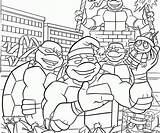 Ninja Coloring Turtles Teenage Mutant Pages Turtle Printable Colouring Print Kids Fun Pdf Coloringhome Books sketch template