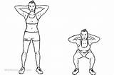 Squat Bodyweight Squats Workoutlabs Fem Fullbody Lunges Primeiros Iqbal Trik Ter Pernas sketch template