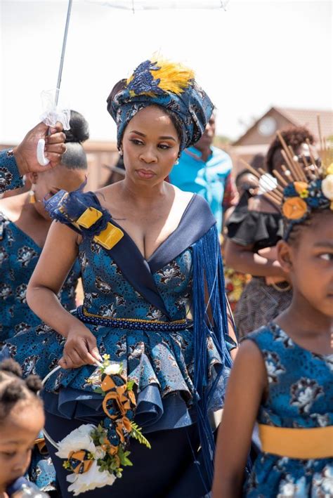a tswana inspired traditinal wedding african bridal dress african