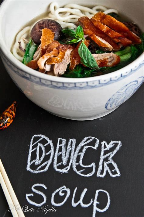 Peking Duck Noodle Soup Not Quite Nigella