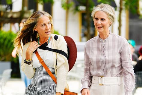 ‘and just like that first photos from satc revival