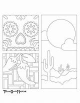Tucson sketch template