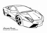 Centenario Lamborghini sketch template