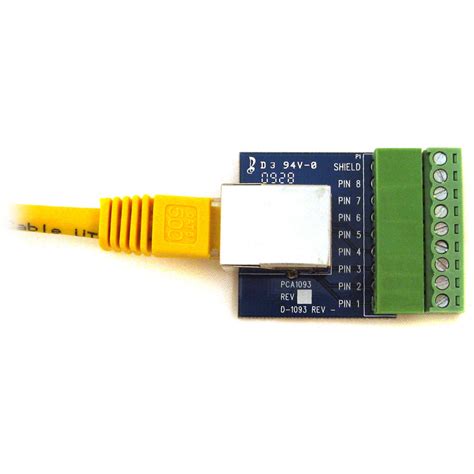 comnet rj connector breakout wiring kit rjbk bh photo video