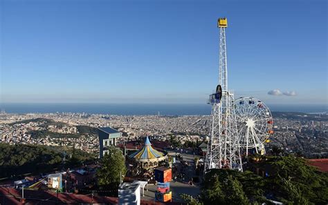 tibidabo amusement park barcelona