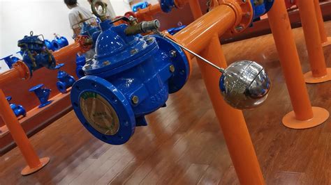 dn pn cast iron hydraulic float valve ball remote control valve    water float