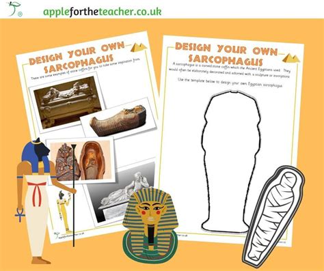design  sarcophagus ancient egypt ks apple   teacher