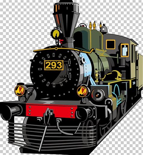 Steam Train Front View Clip Art