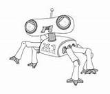Colouring Bot sketch template