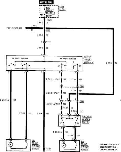chevy  power window wiring diagram qa justanswer