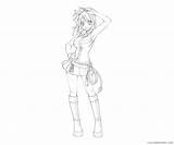 Coloring Pages Tail Fairy Lucy Coloring4free Heartfilia Hello Erza sketch template