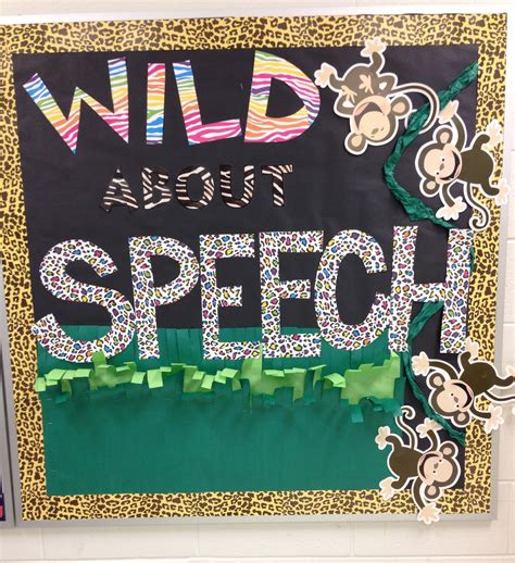 turned  pretty cute speech classroom decor speech therapy