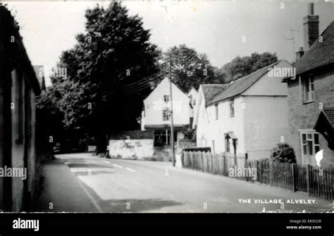 village alveley shropshire stock photo alamy