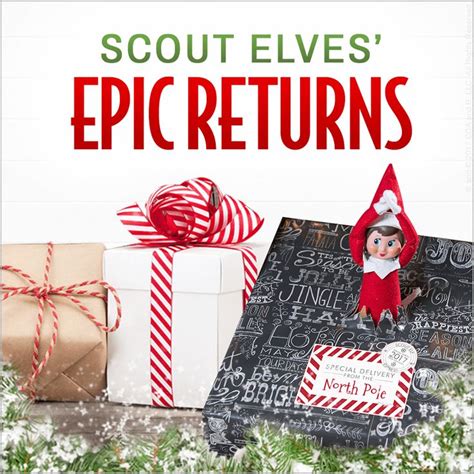 epic scout elf return ideas  elf   shelf elf elf