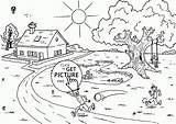 Coloring Garden Kids Pages Para Dibujos Tablero Seleccionar Summer Colorear Comments sketch template