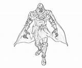 Doom Doctor Coloring Pages Marvel Dr Armor Alliance Ultimate Popular sketch template