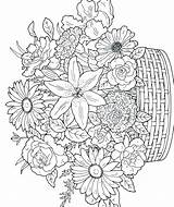 Coloring Pages Intricate Flower Getcolorings sketch template