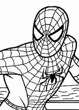 Spiderman Colorat Desene Paianjen Omul Desen Handcraftguide Desenat русский Copii sketch template