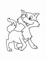 Fox Coloring Pages Printable Animal Kids Cartoon Little Animals Drawing Realistic 4kids Colouring Color Print Online Wallpaper Getdrawings Zoo 1483 sketch template