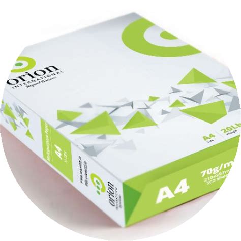 double  size  gsm copier paper   price  ahmedabad orion international