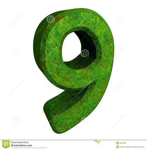 number  green royalty  stock images image