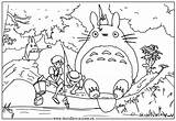 Totoro Coloriage Ghibli Voisin Neighbor 塗り絵 Kikis Coloriages Miyazaki Adult Colorier ジブリ 無料 Pintar 토토로 색칠 Mieux Hayao Castle Ausmalbilder sketch template
