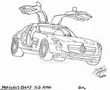 Amg Mercedes Benz Sls Drawing Simensis Canis Lineart Deviantart Getdrawings Drawings sketch template