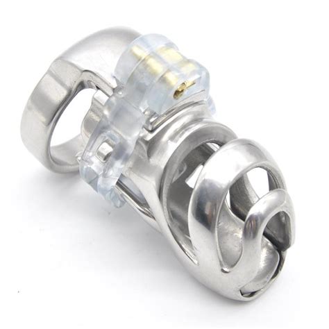 Sextoy L Size Male Stainless Steel Chastity Device Cock Cages
